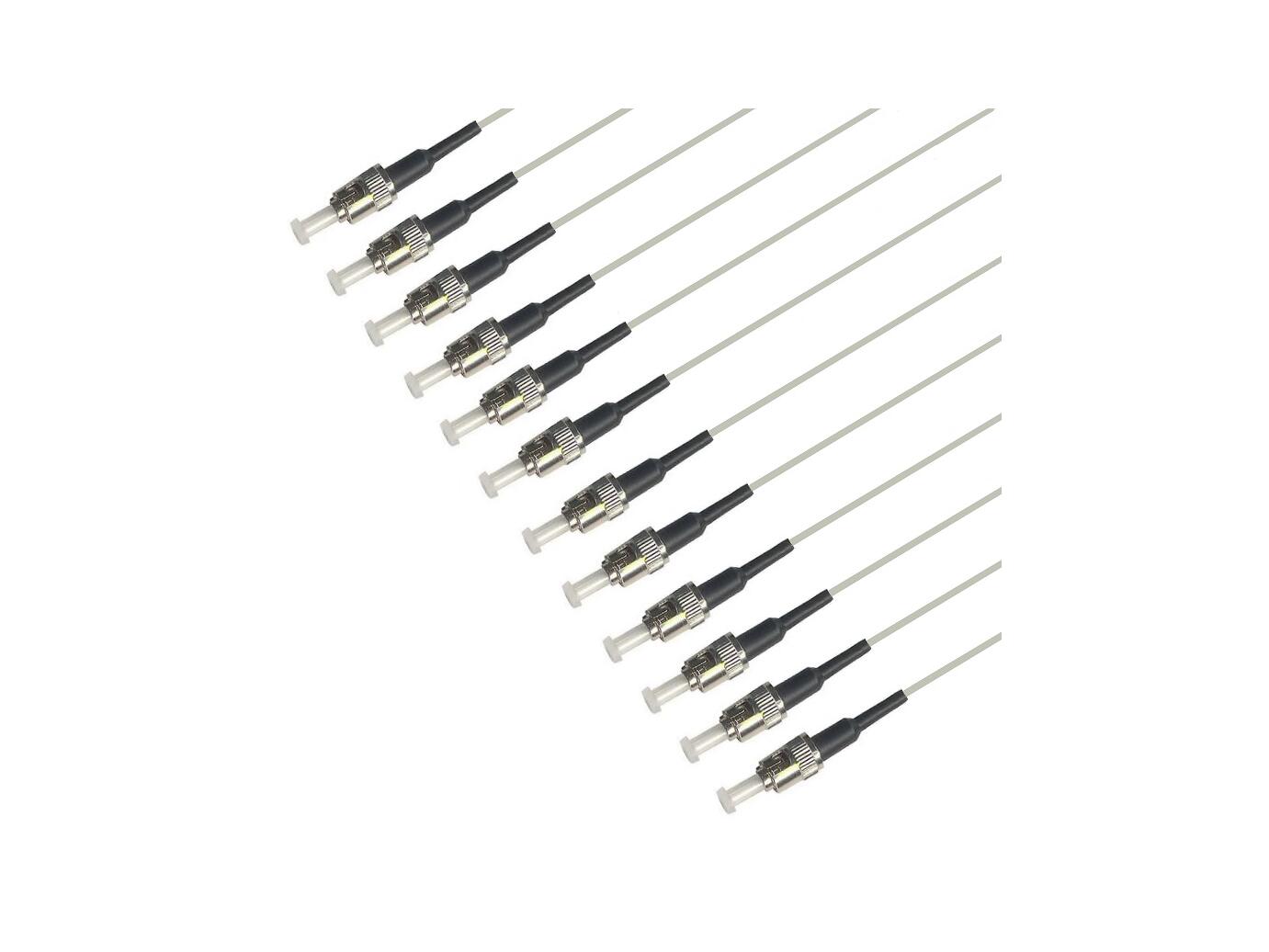 Fiberhale MM ST/PC 12-pakning 1,5 m