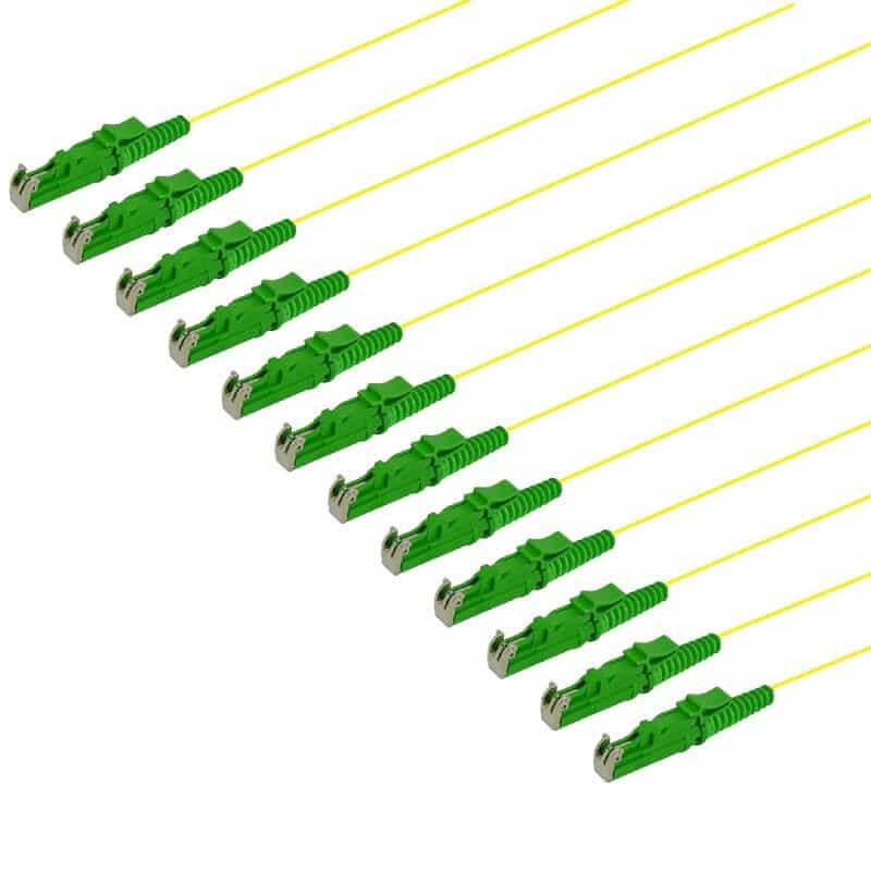 Fiberhale SM E2000/APC 12 pakning, 1,5 m