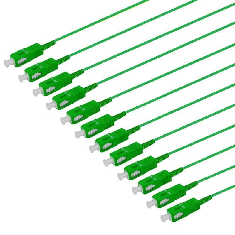 Fiberhale SM SC/APC 12-pakning, 1,5 m