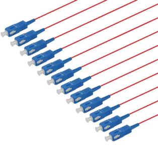 Fiberhale SM SC/UPC 12-pakning, 1,5 m
