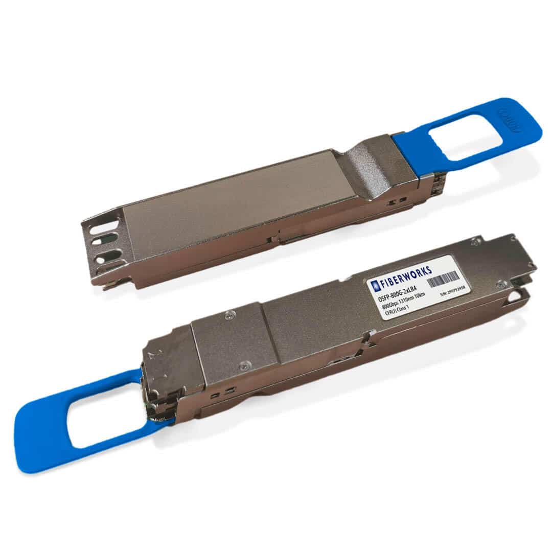 OSFP Closed, 800G 2xLR4, 2x400Gbps, 10km