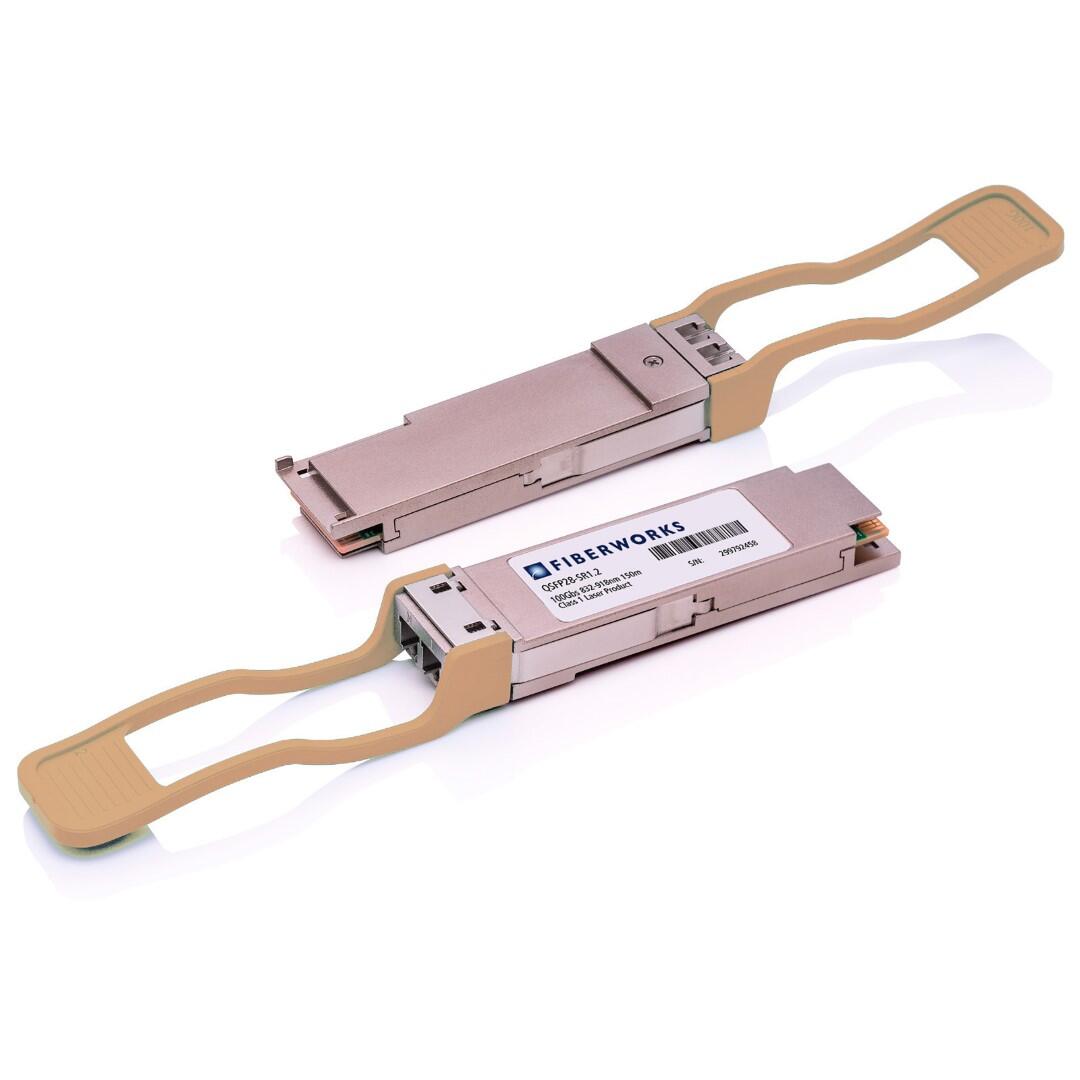 QSFP28, 100GBASE-SR1.2, 2x50 Gbps, 150m