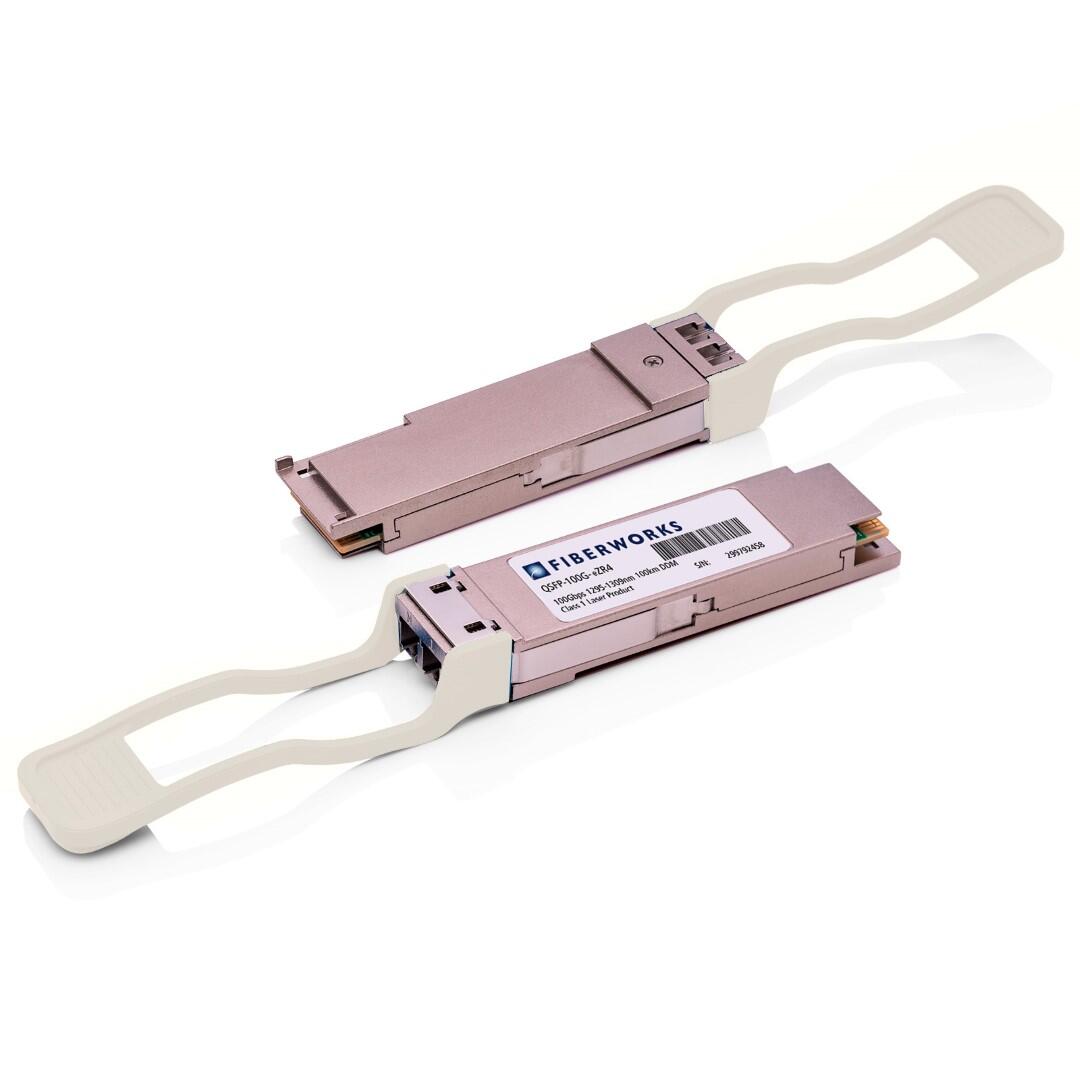 QSFP28, 100GBASE-ZR4, 4x25.8 Gbps, 100km