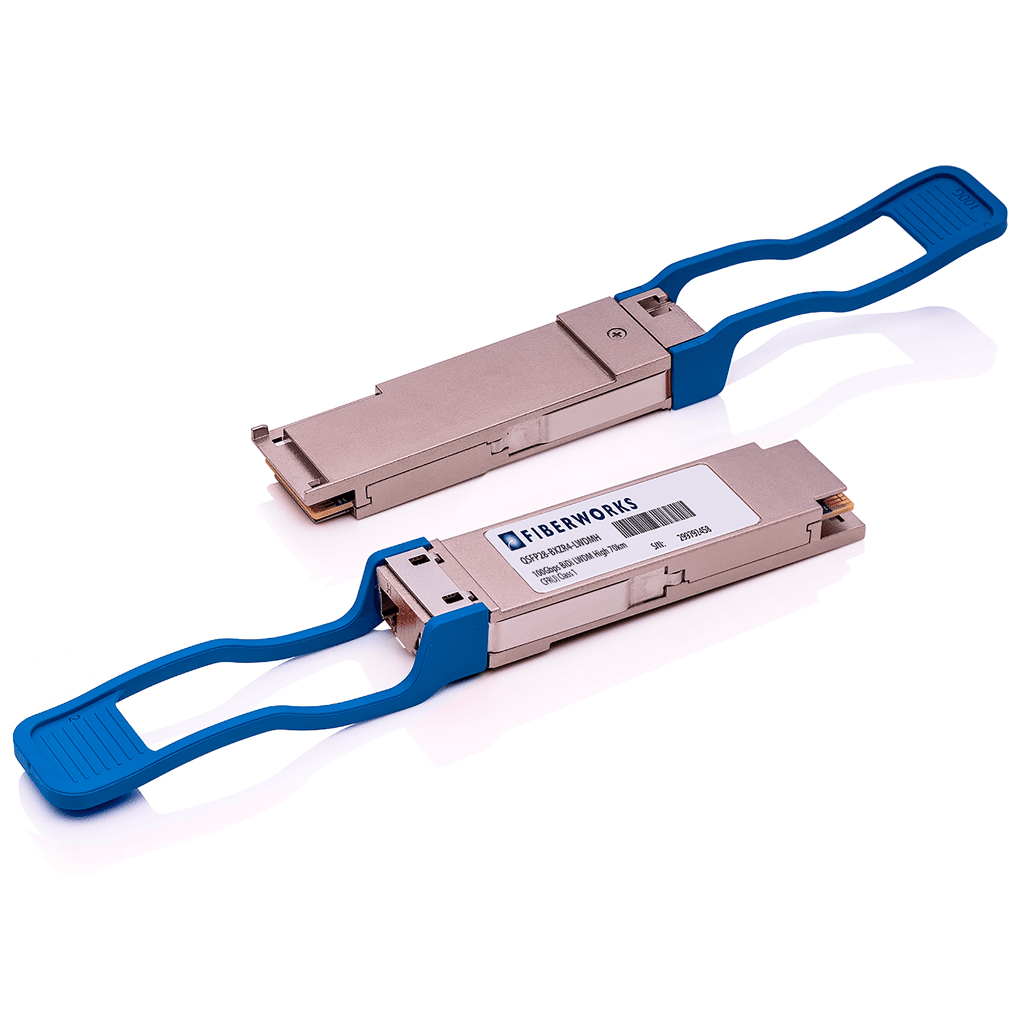 QSFP28, BiDi, 100GBASE, 80 km, LWDM High