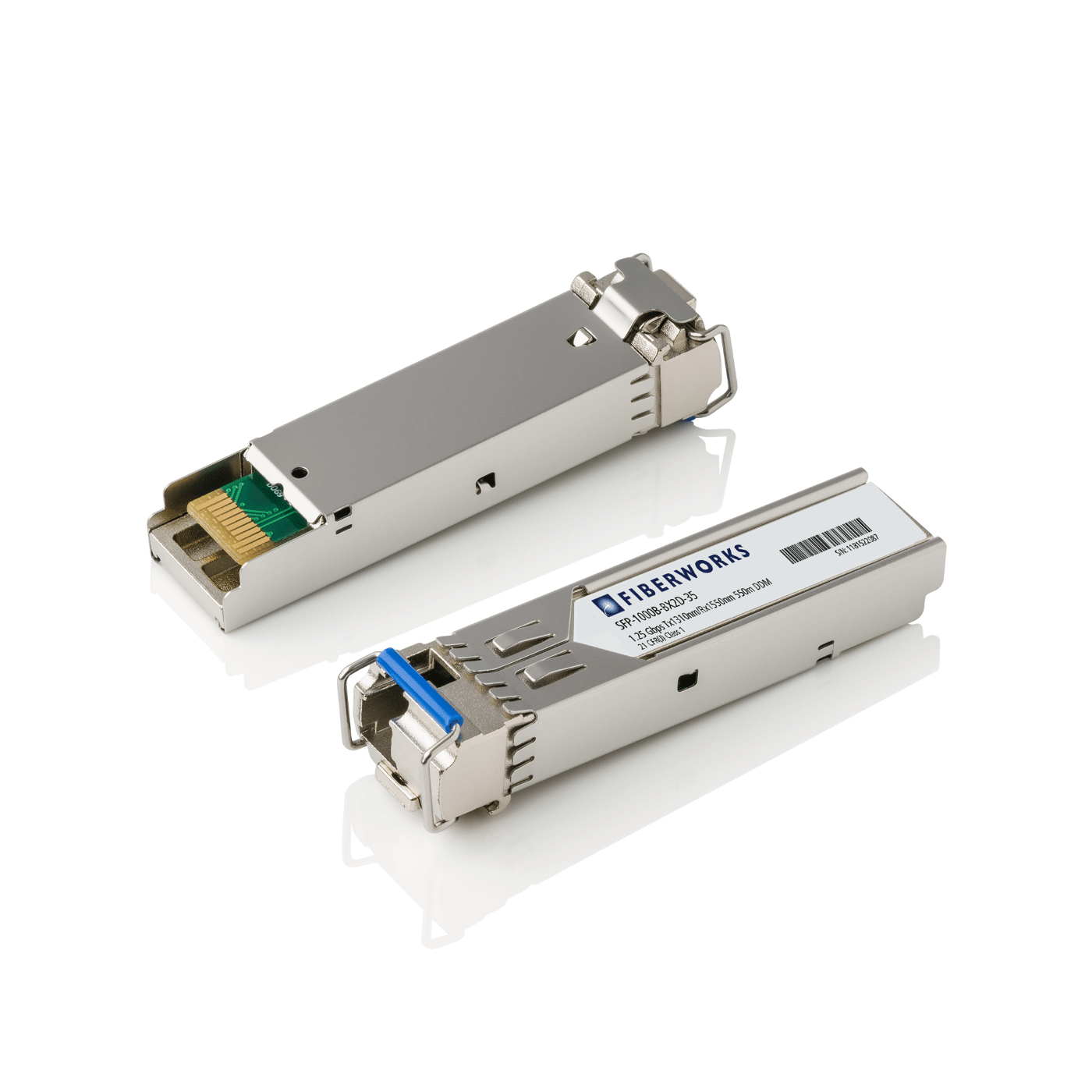 SFP BIDI, 1.25Gbps GigE, DDM, MM, 550m