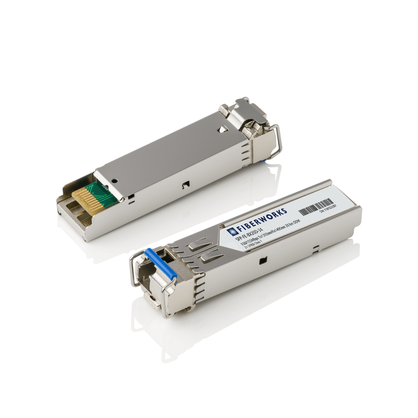 SFP BiDi, 100/155Mbps, DDM, SM, 20km