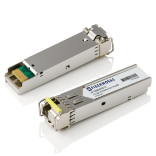SFP BiDi, 1.25 Gbps GigE, DDM, SM, 10km