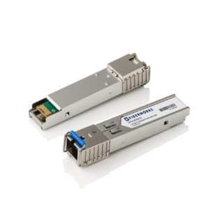 SFP BiDi, 1.25 Gbps GigE, DDM, SM, 20km