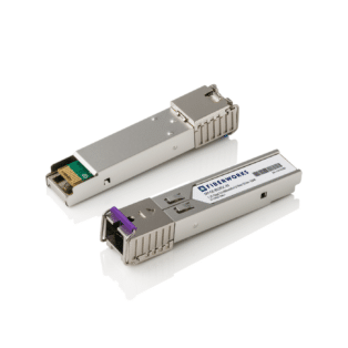 SFP BiDi, 1.25 Gbps GigE, DDM, SM, 20km