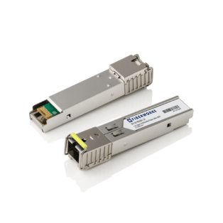 SFP BiDi, 1.25 Gbps GigE, DDM, SM, 20km