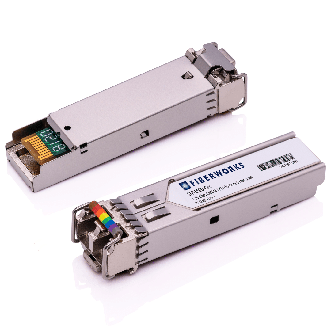 SFP, 1.25 Gbps GigE, DDM, 50km