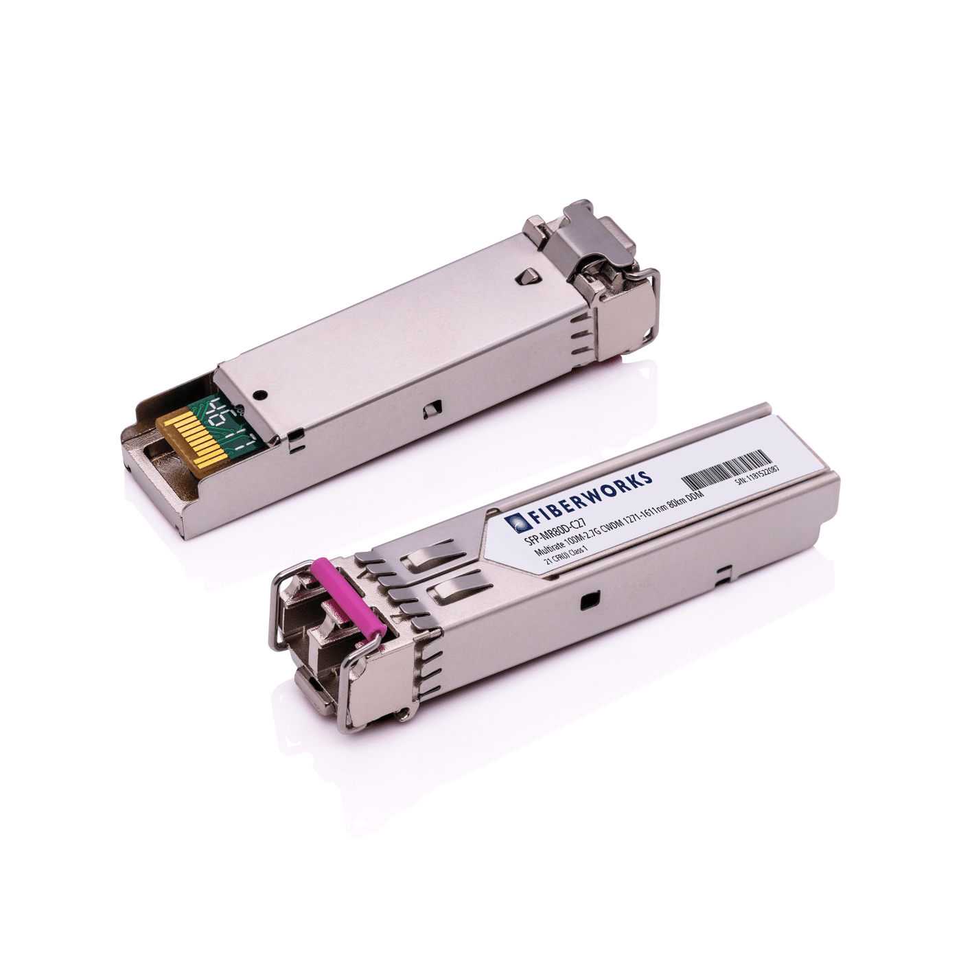SFP, Multirate 100M-2.7G, DDM, 80km RGD