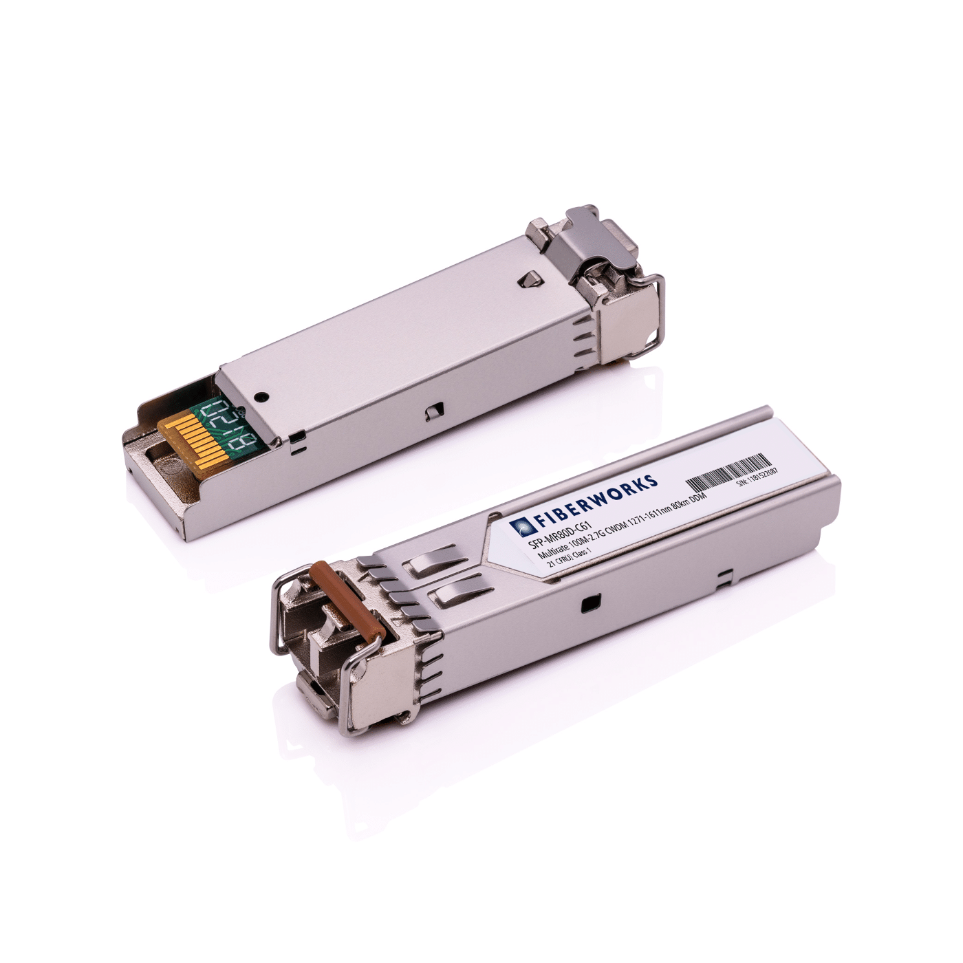 SFP, Multirate 100M-2.7G, DDM, 80km RGD