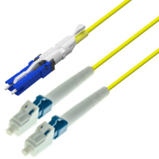 Snor SM CS/UPC-2x LC/UPC, 2,5 m