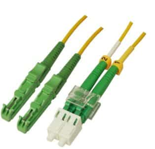 Snor SM DPX E2000/APC-LC/APC 2 m