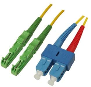 Snor SM DPX E2000/APC-SC/UPC 10 m