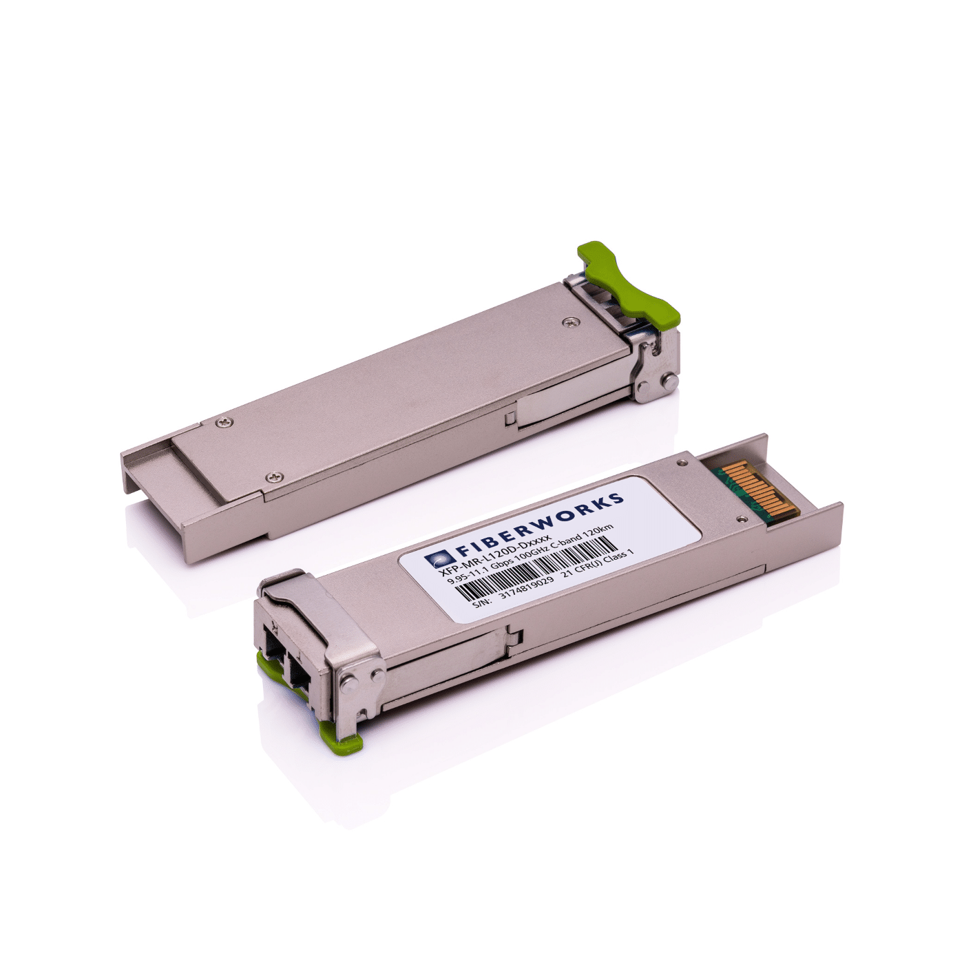 XFP, 10GBase-ZR, 9.95-11.1 Gbps, 120km